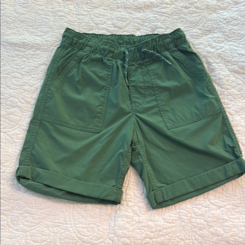 GAP Green Relaxed Fit Shorts with Elastic Waistband